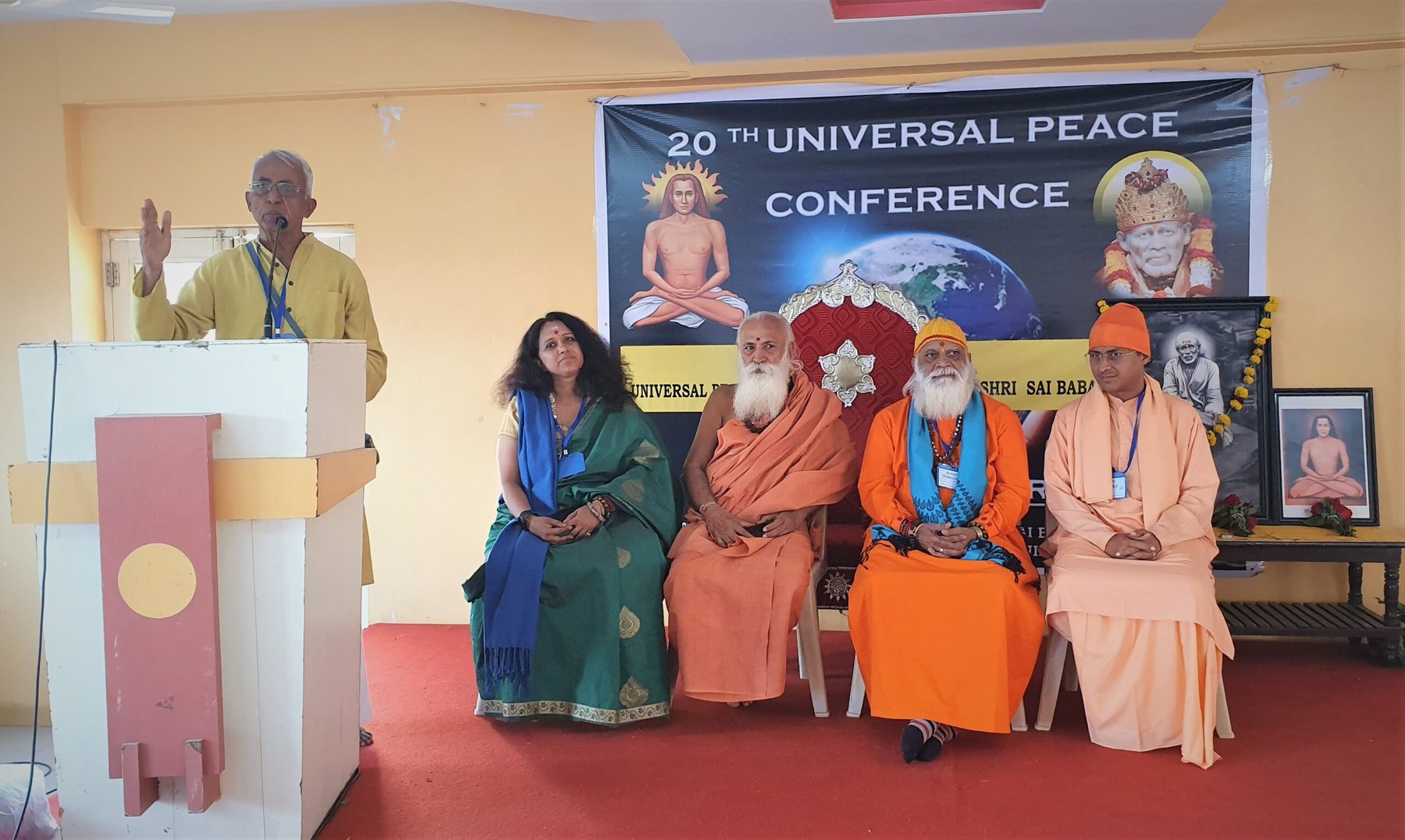 Sadhana Yogalakshmi at Universal Peace Conference
